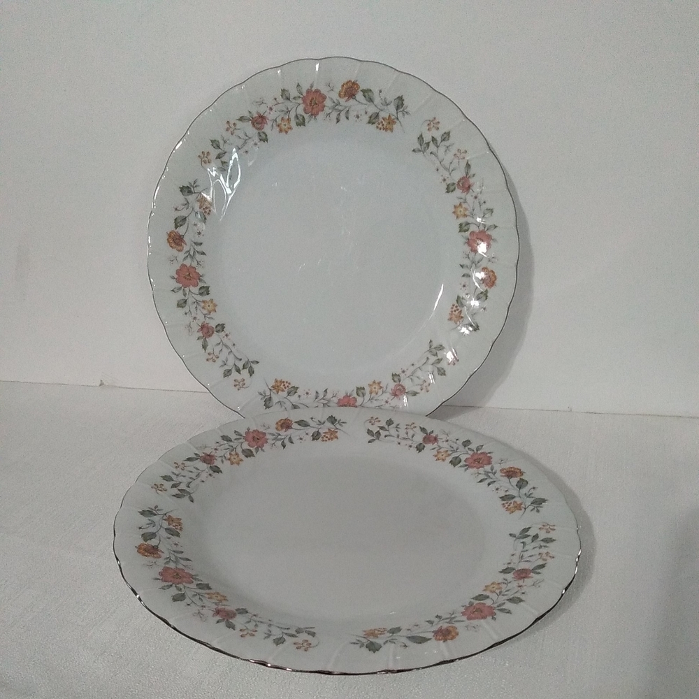 Sheffield Bouquet 2 Dinner Plates Porcelain